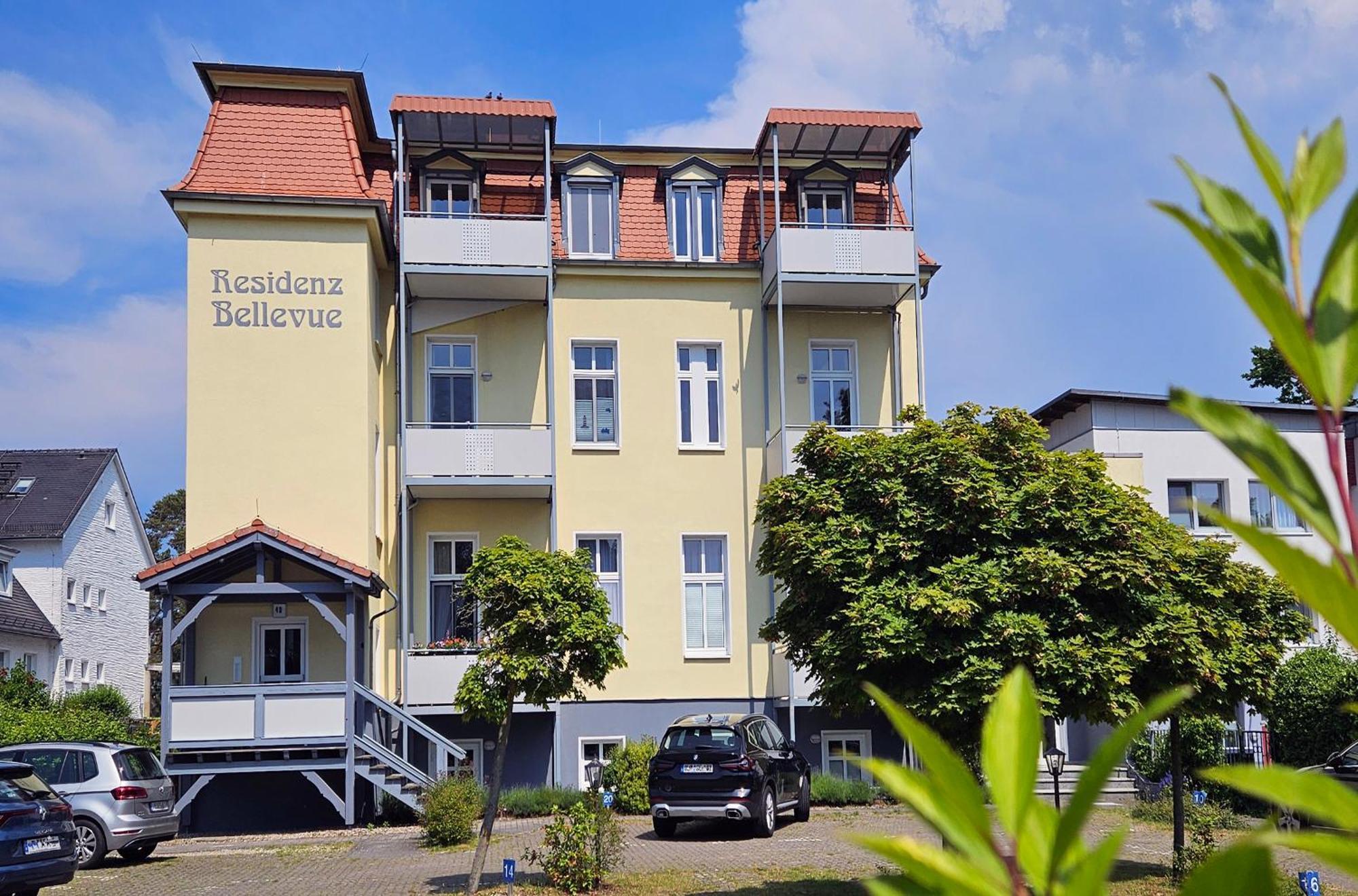 Ferienwohnung Residenz Bellevue Ostseebad Heringsdorf Exterior foto